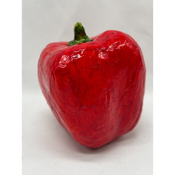 LOT OF 6 Paper Mache Staging Vegetables Veggies-Papier Fake Decorative Prop Food - Picture 3 of 13